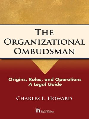 cover image of The Organizational Ombudsman